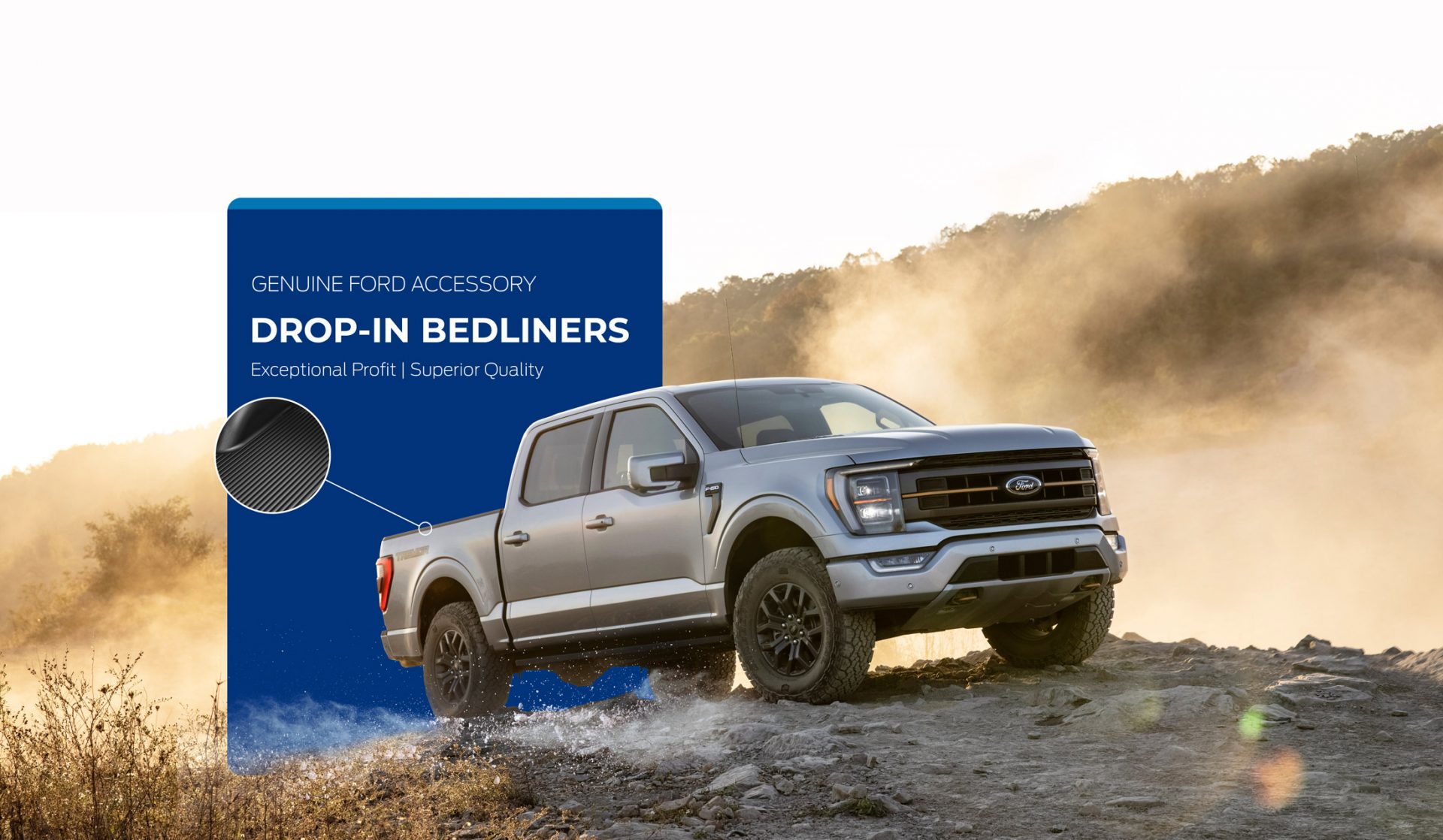 Truck graphic of liners